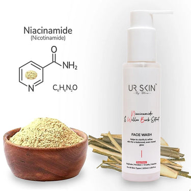 Face Wash with Willow Bark Extract & Niacinamides